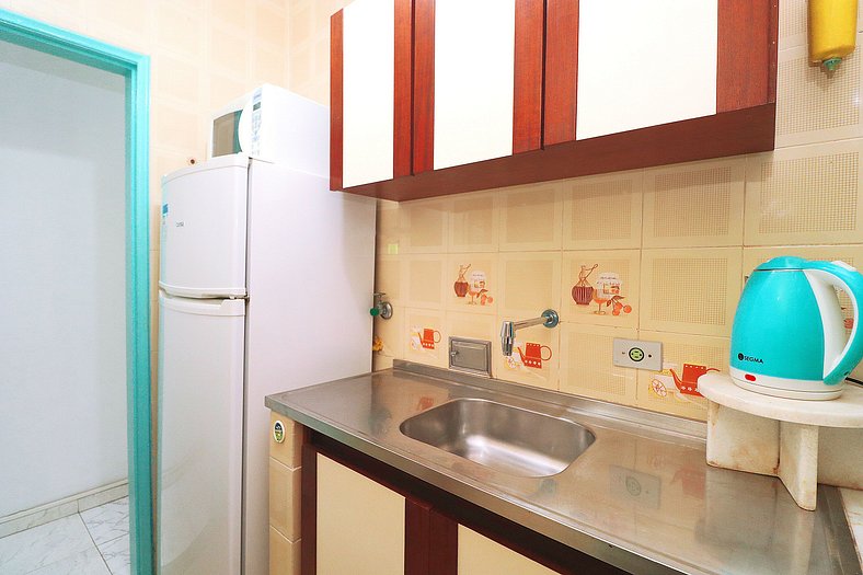 Apartamento 2 quartos no Leme p/ 4 pessoas