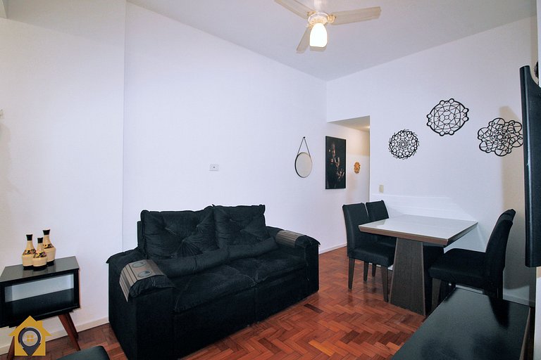 Apartamento aconchegante de 2 quartos p/ 4 pessoas