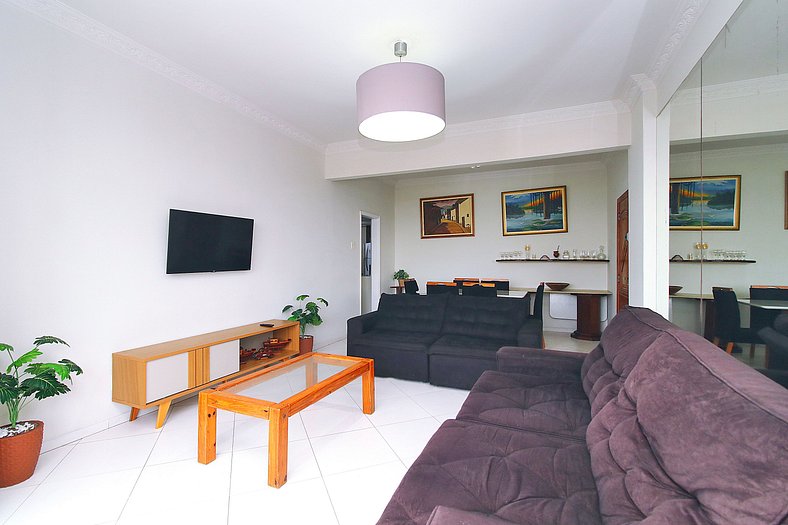 Apartamento com vista espetacular p/ 9 pessoas