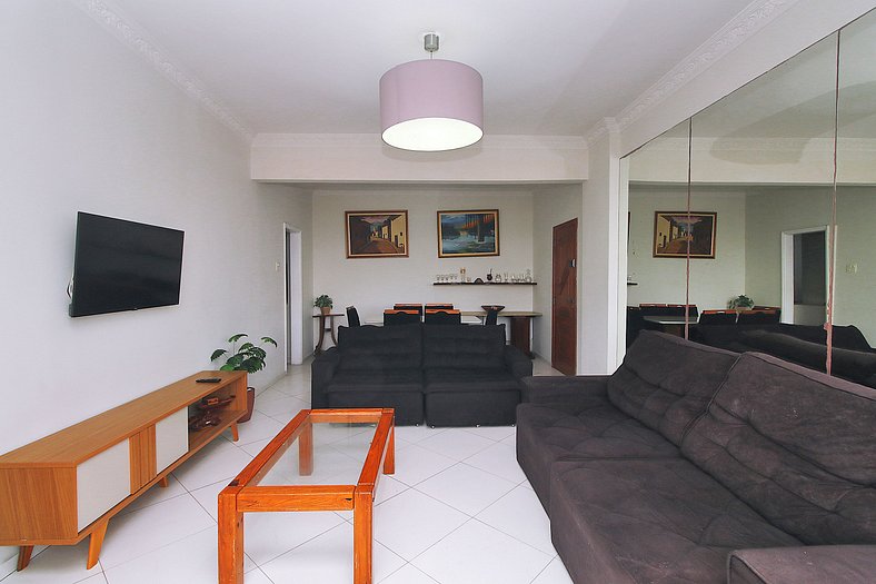 Apartamento com vista espetacular p/ 9 pessoas