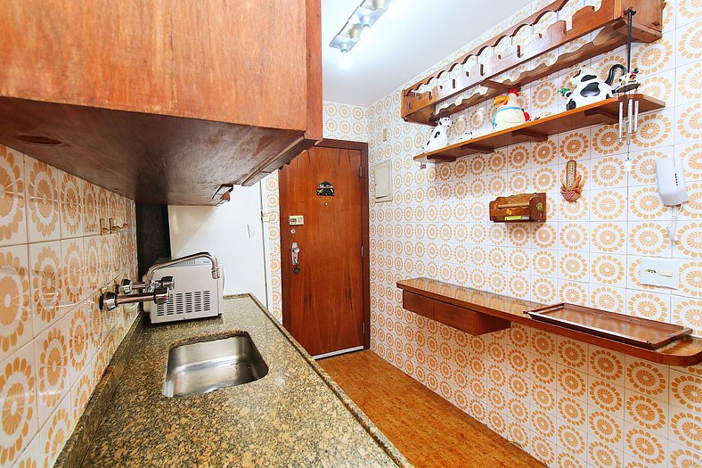 Apartamento silencioso p/ 6 pessoas