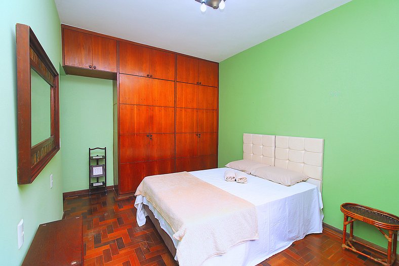 Apartamento silencioso p/ 6 pessoas