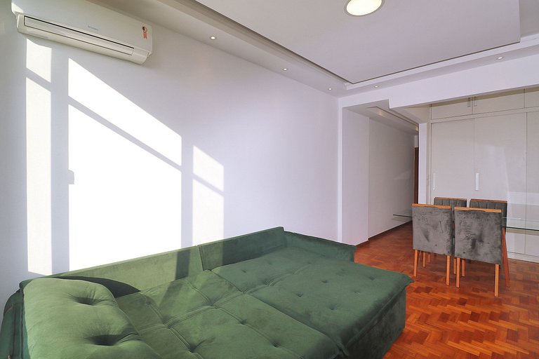 Charmoso apartamento c/ vista para o Pão de Açúcar