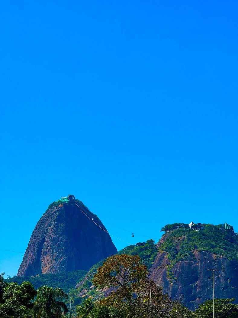 Charmoso apartamento c/ vista para o Pão de Açúcar