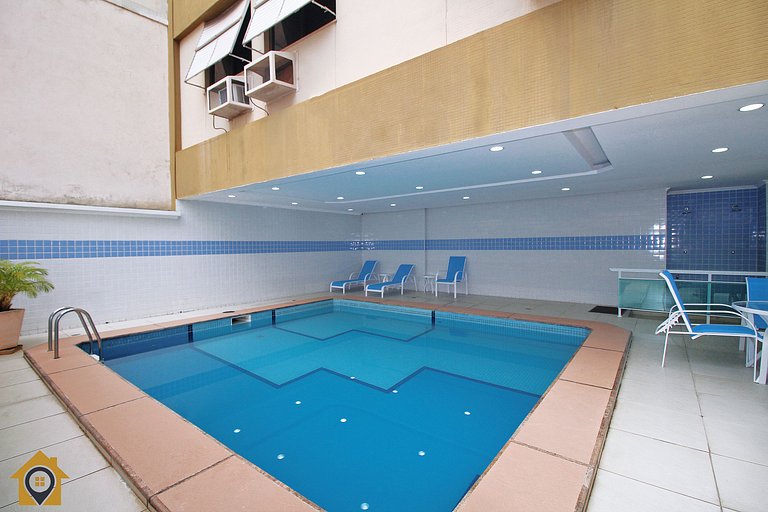 Elegância e Lazer: Aparthotel com Piscina