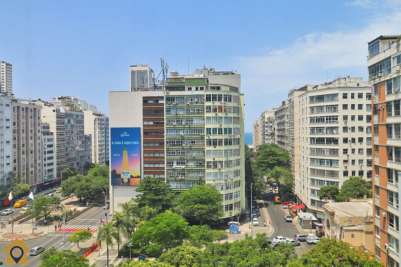 Ótimo studio p/ 4 pessoas em Copacabana