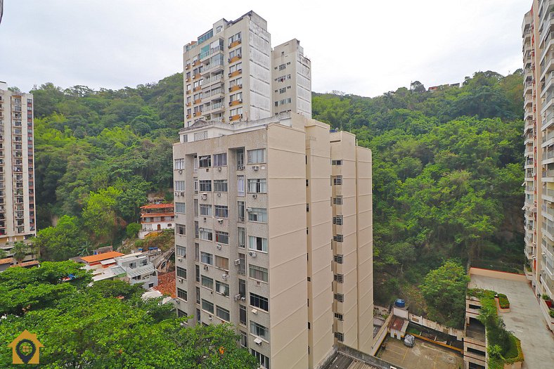 Silencioso 2 quartos 300m da Praia de Copacabana